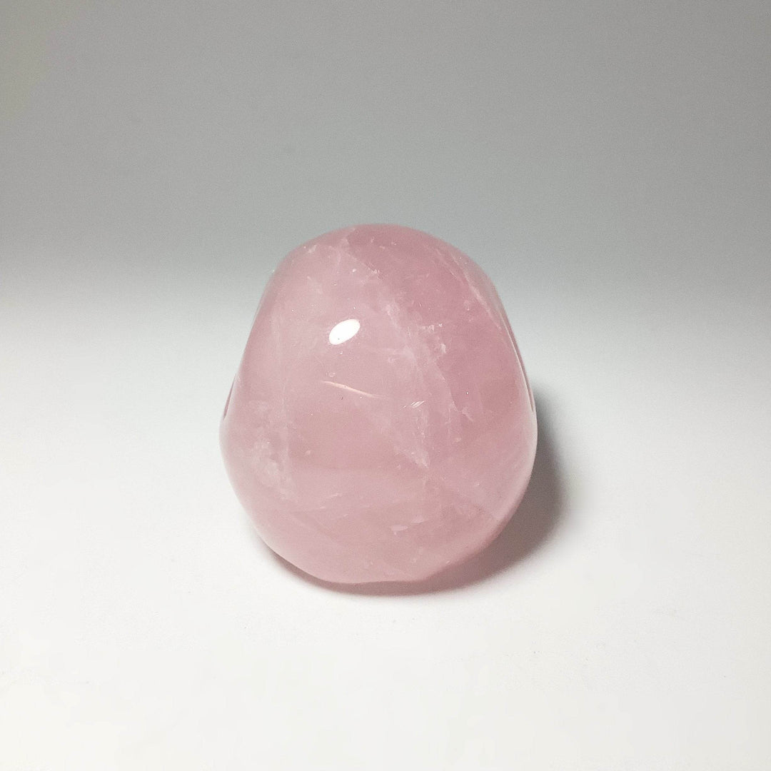 Carved Rose Quartz Skull-Rocks and Gems Canada