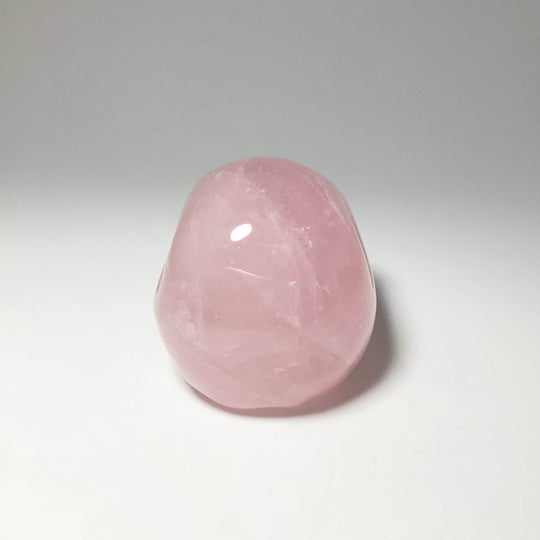 Carved Rose Quartz Skull-Rocks and Gems Canada