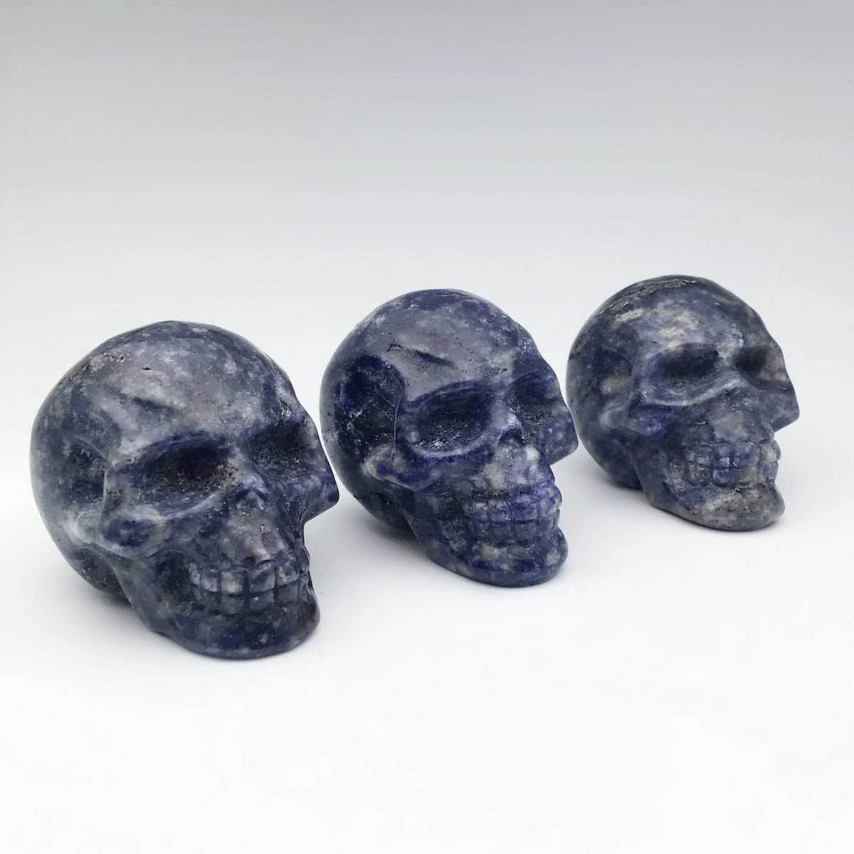 Carved Sodalite Skull-Rocks and Gems Canada