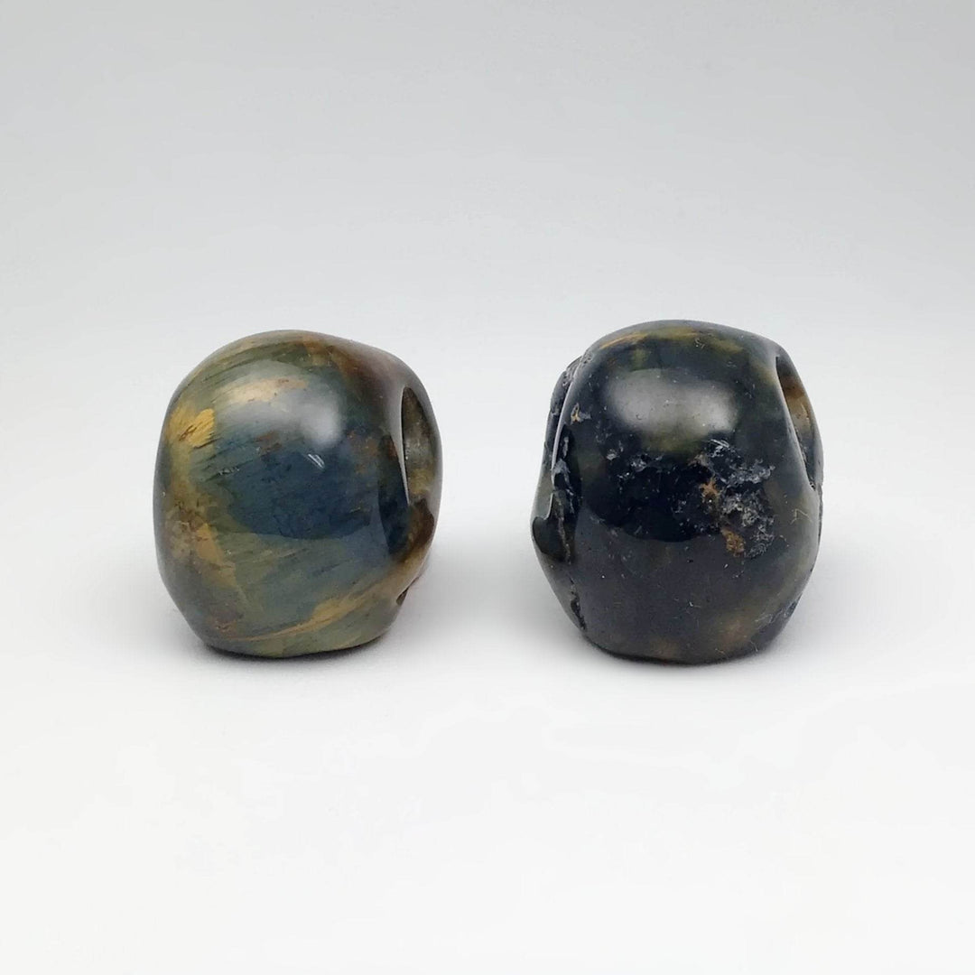 Carved Tiger Eye Skull-Rocks and Gems Canada
