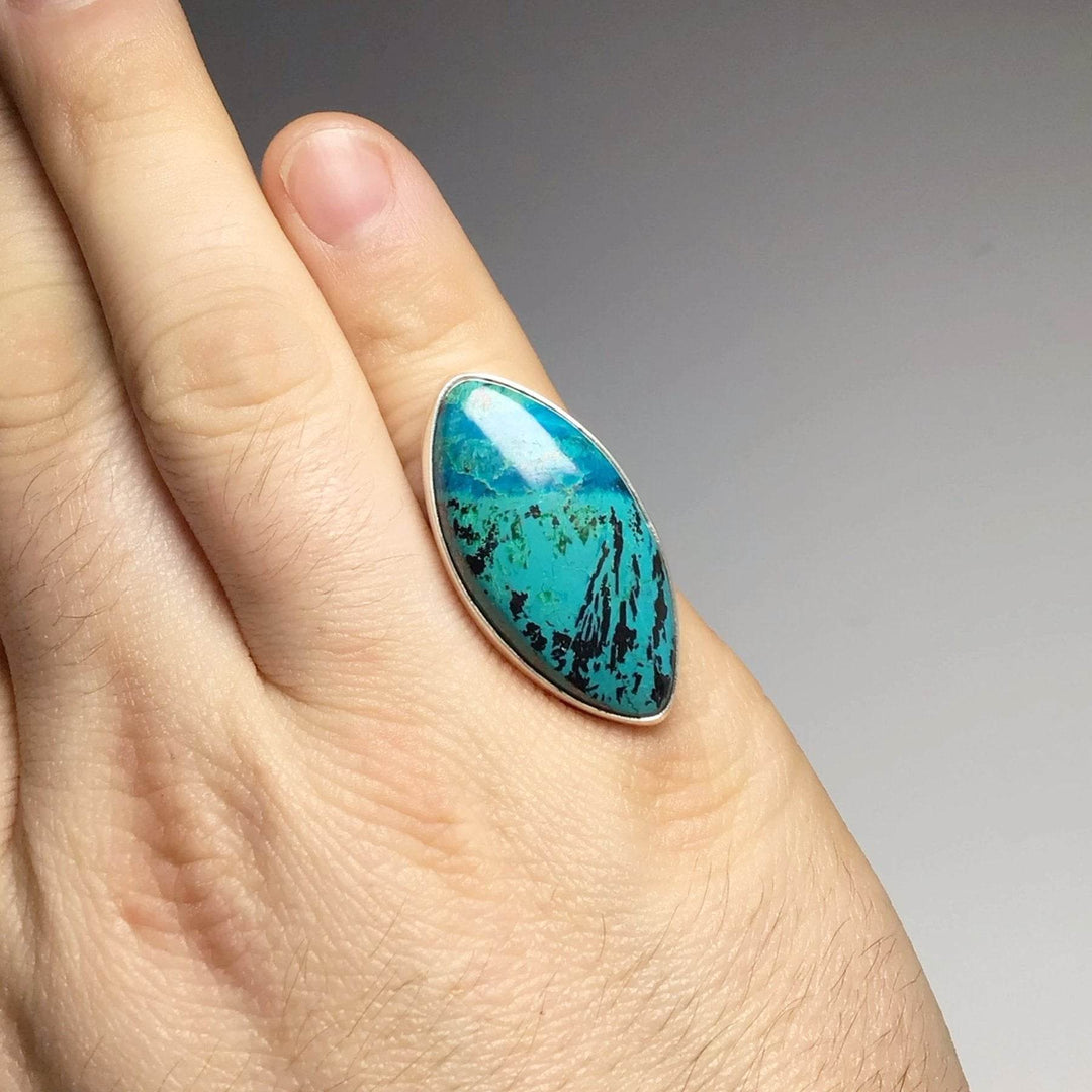 Chrysocolla Ring-Rocks and Gems Canada