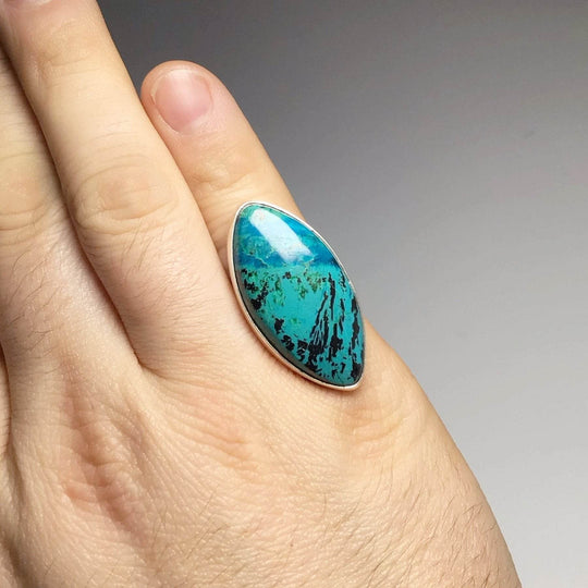 Chrysocolla Ring-Rocks and Gems Canada