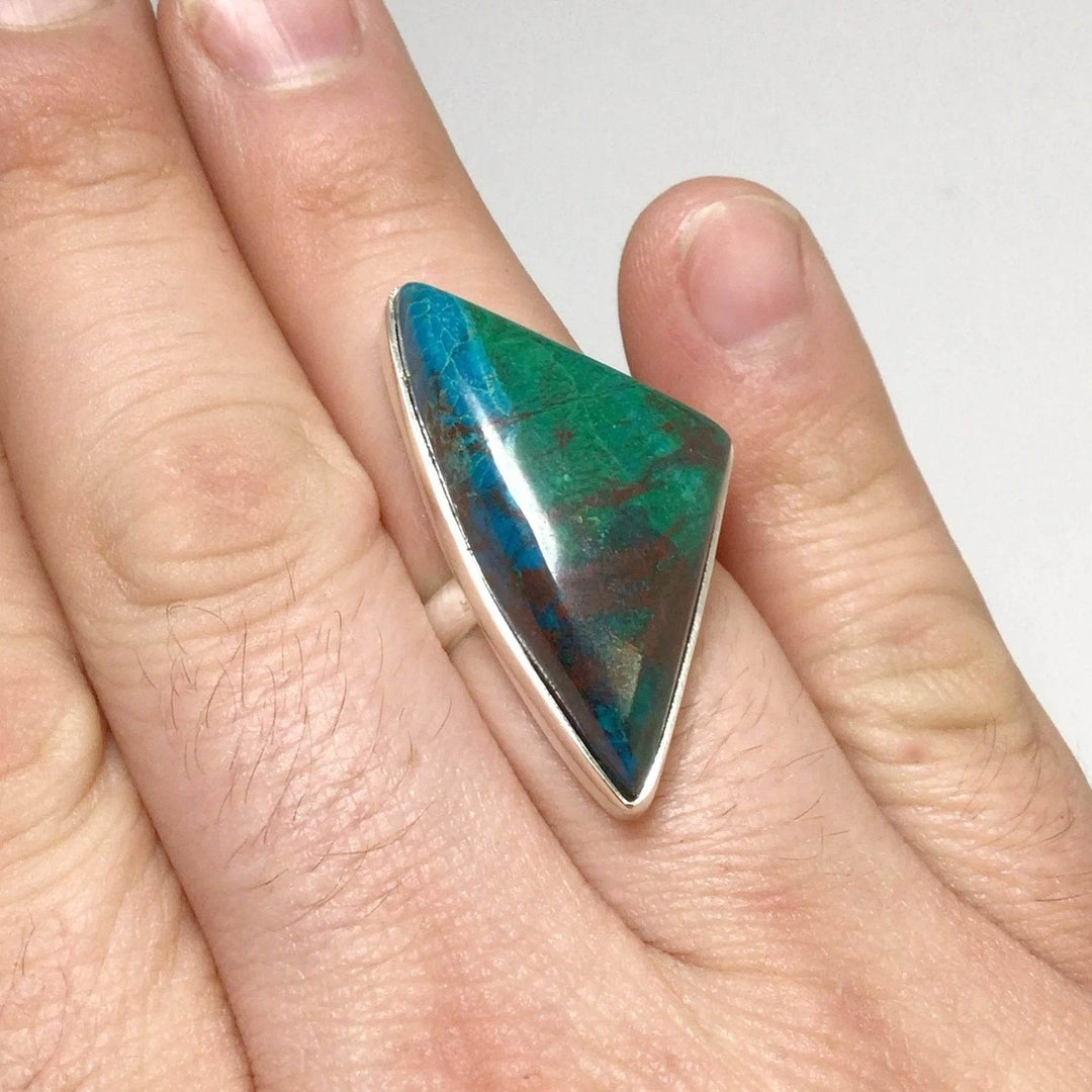 Chrysocolla Ring-Rocks and Gems Canada
