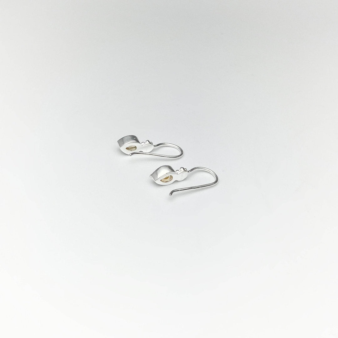 Citrine Dangle Earrings-Rocks and Gems Canada