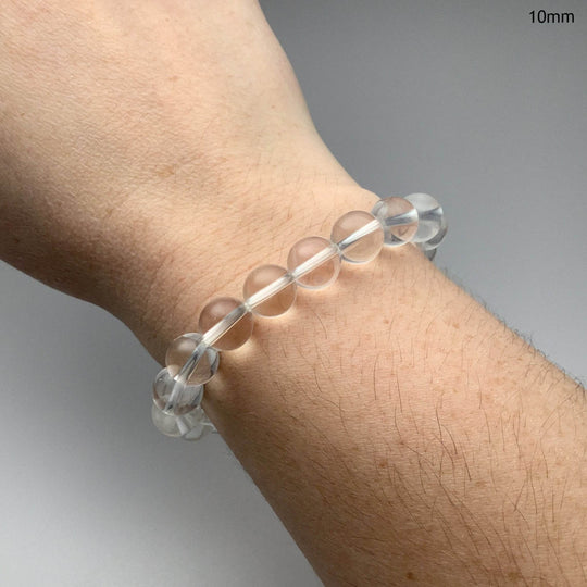 Clear Quartz Beaded Bracelet-Rocks and Gems Canada