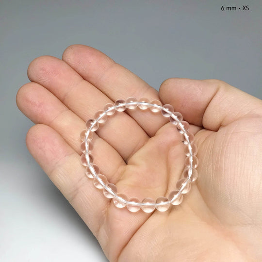 Clear Quartz Beaded Bracelet-Rocks and Gems Canada
