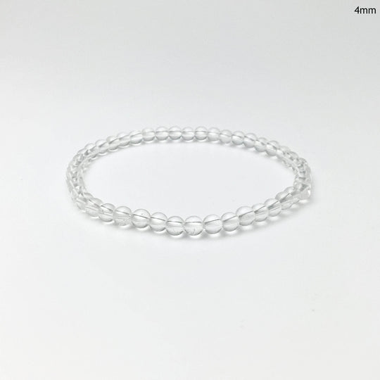 Clear Quartz Beaded Bracelet-Rocks and Gems Canada