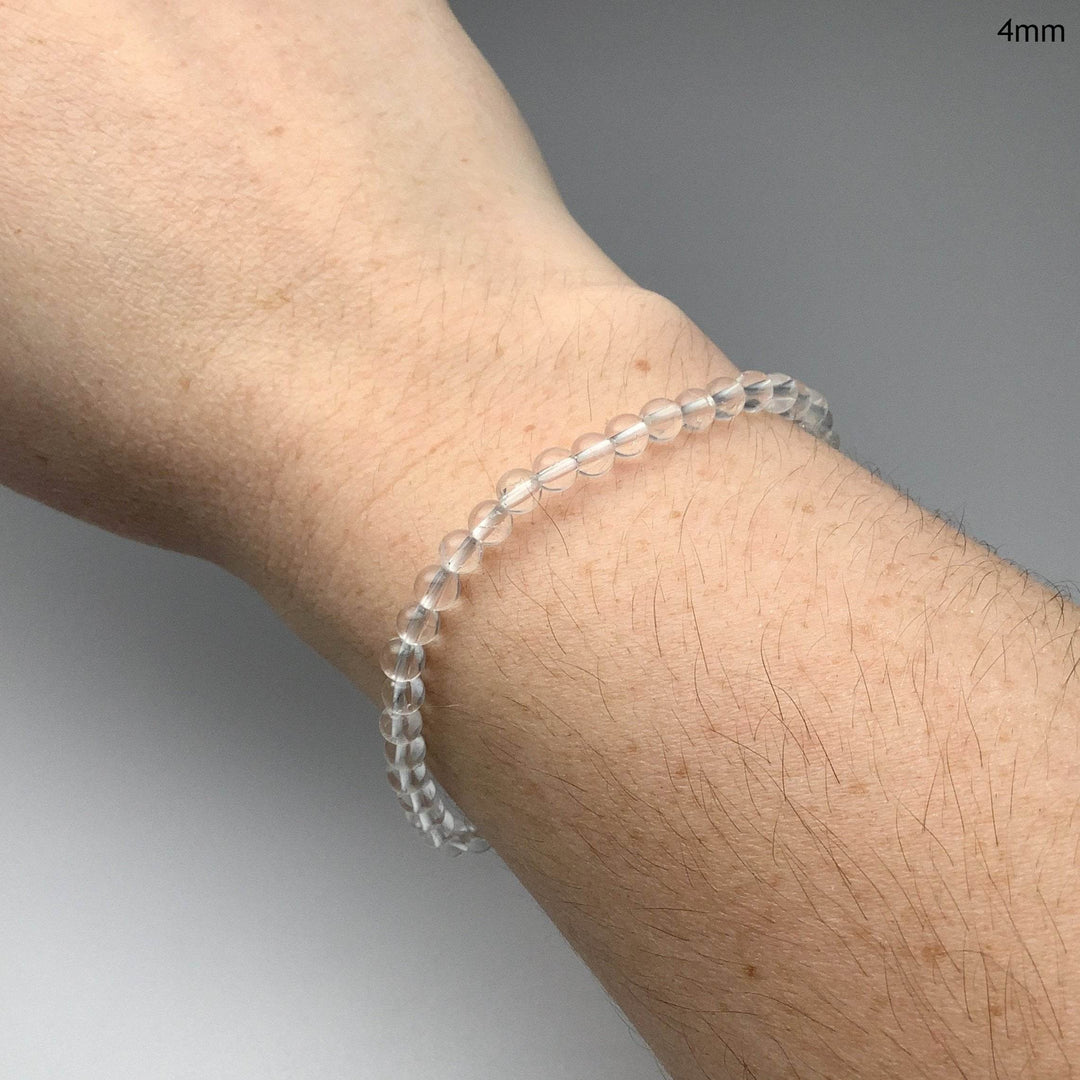Clear Quartz Beaded Bracelet-Rocks and Gems Canada