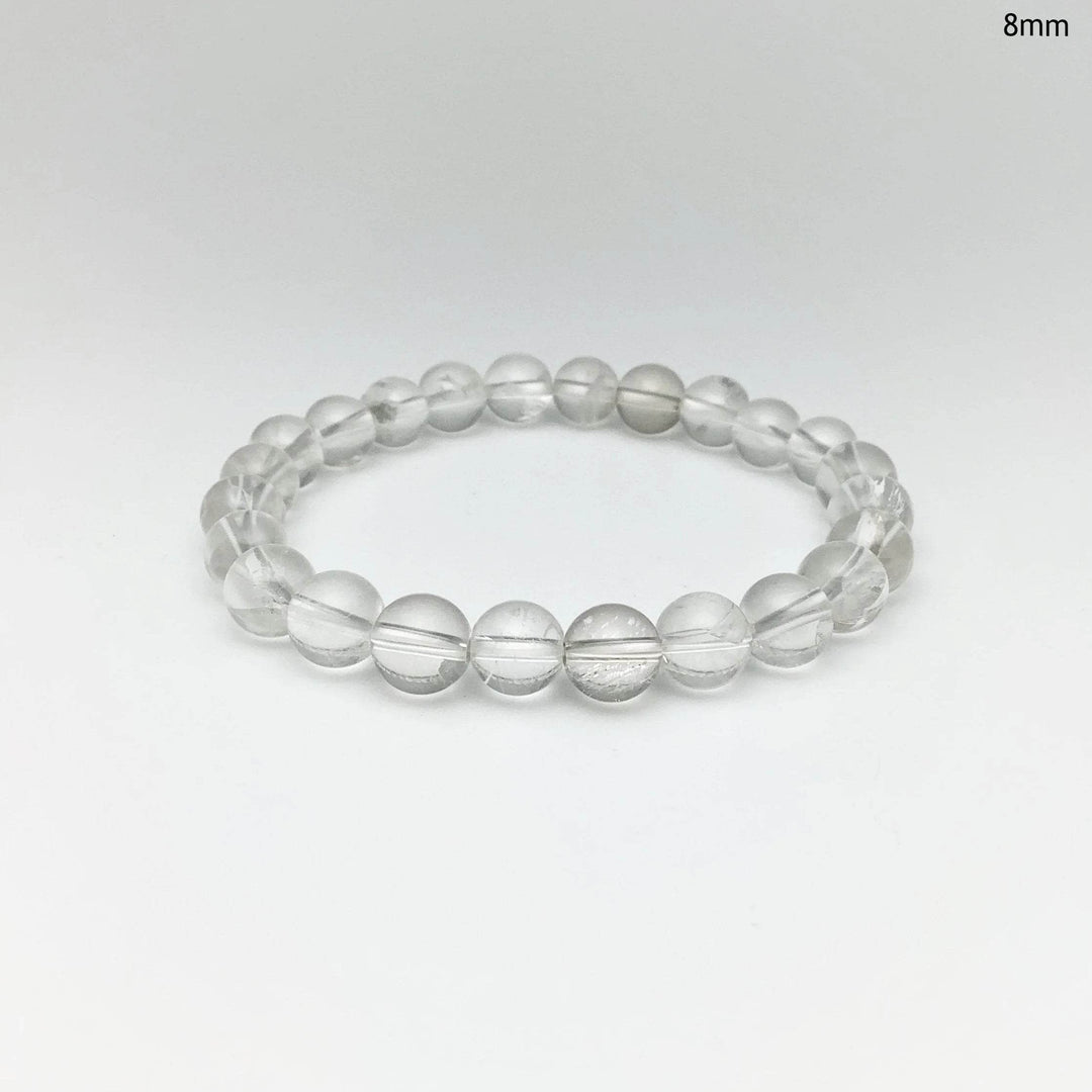 Clear Quartz Beaded Bracelet-Rocks and Gems Canada