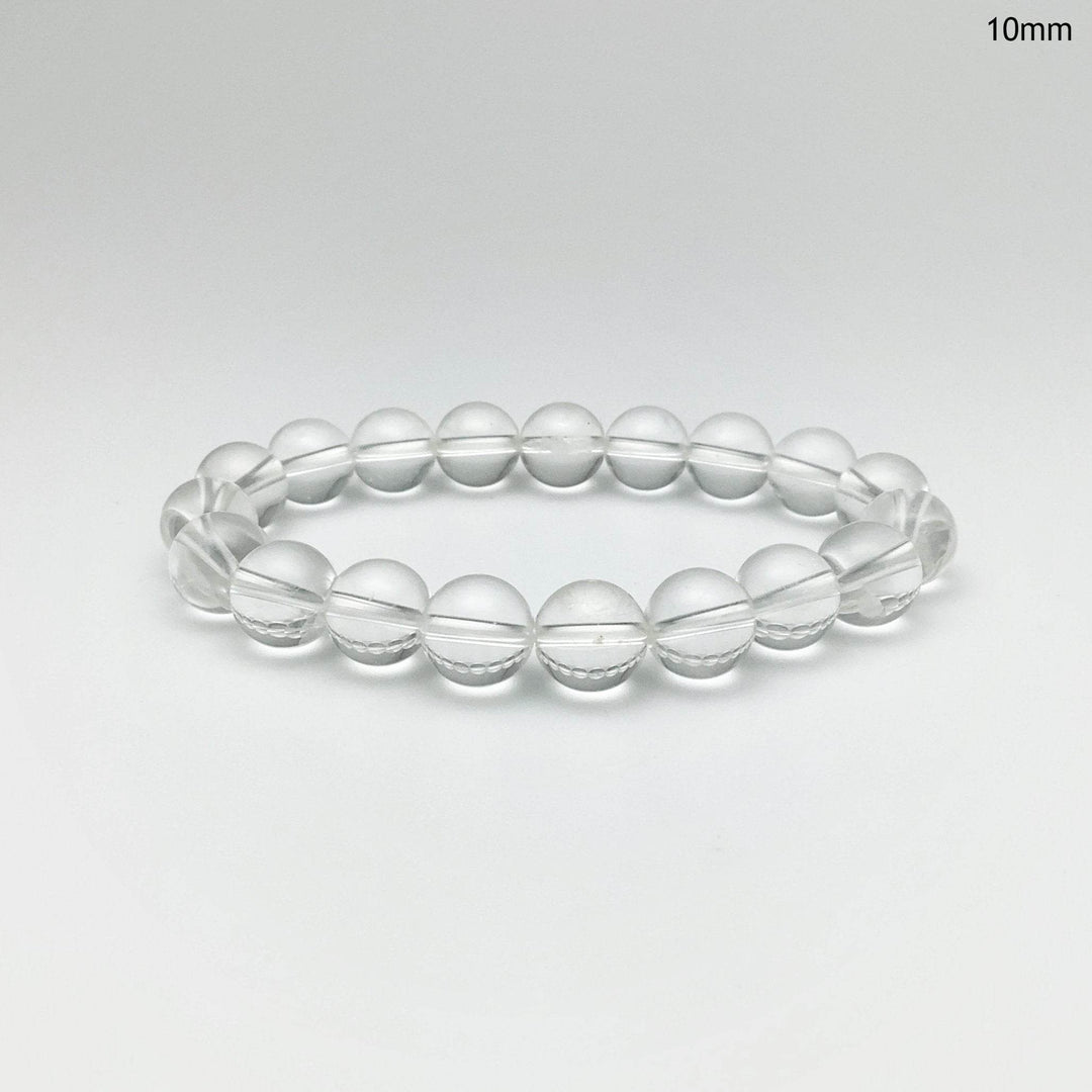 Clear Quartz Beaded Bracelet-Rocks and Gems Canada