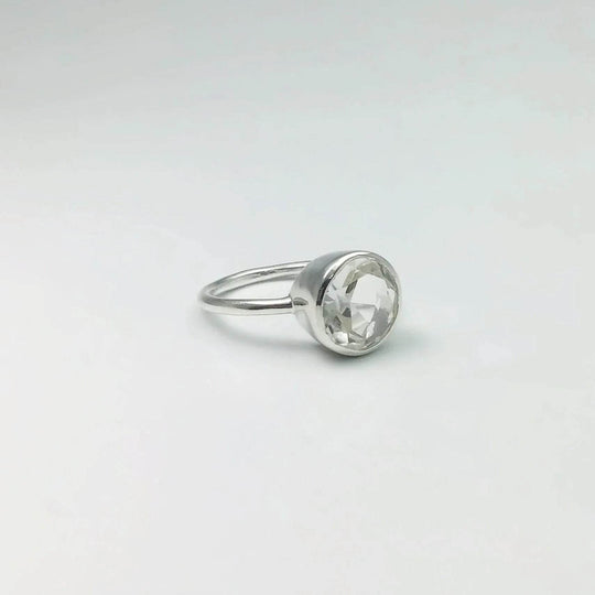 Clear Quartz Ring-Rocks and Gems Canada