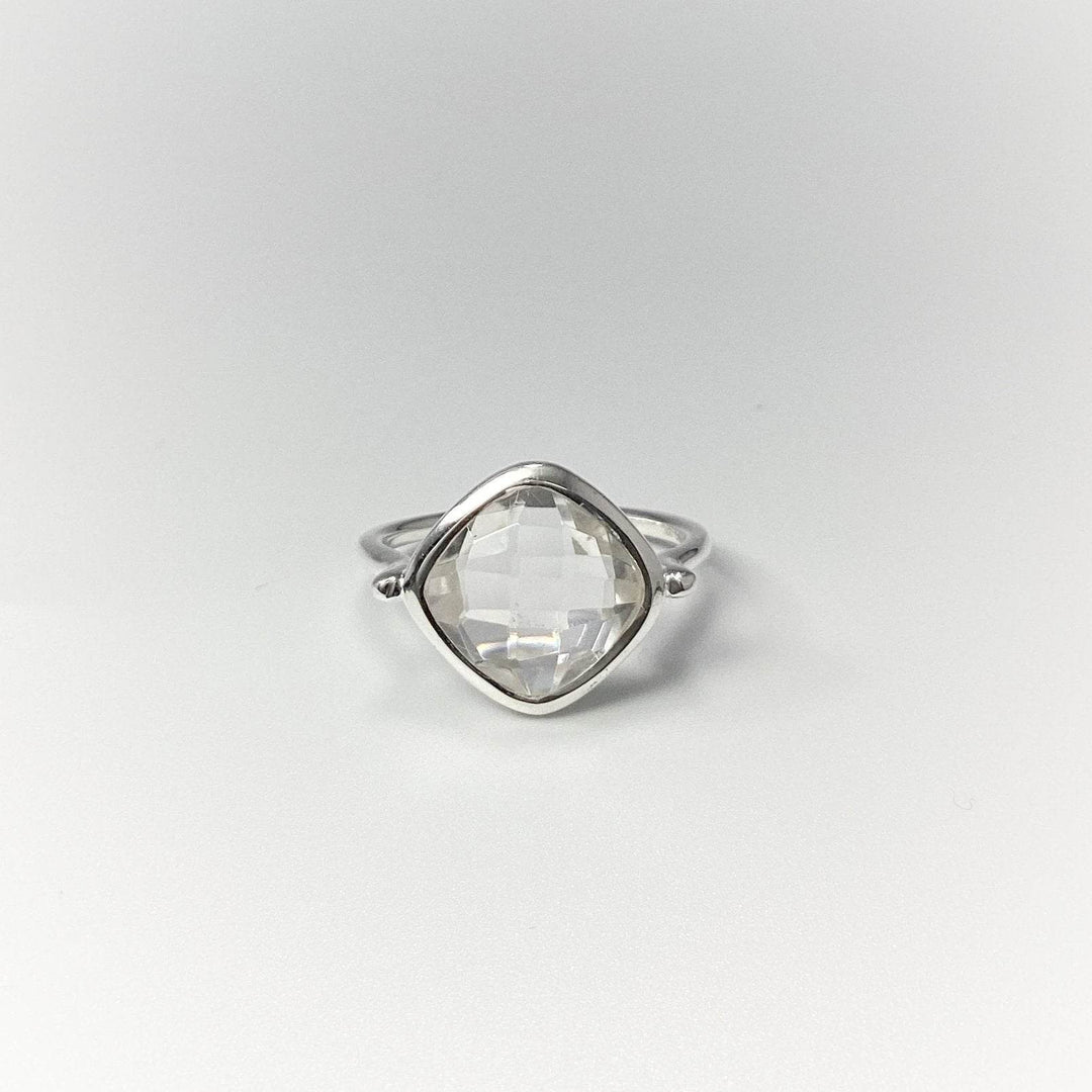 Clear Quartz Ring-Rocks and Gems Canada