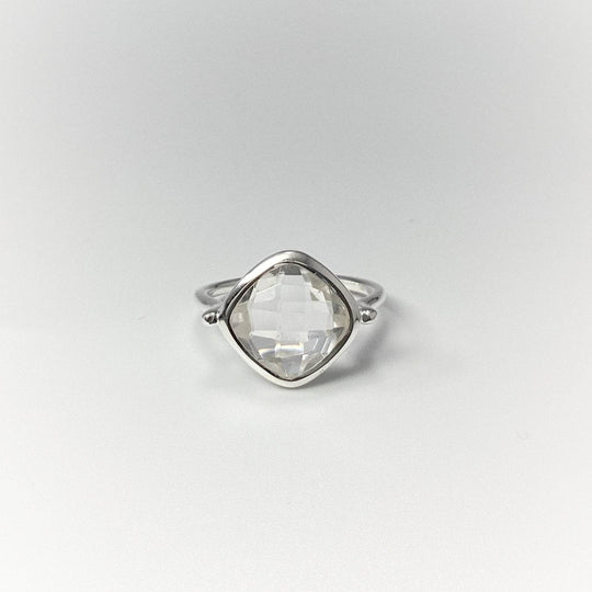 Clear Quartz Ring-Rocks and Gems Canada