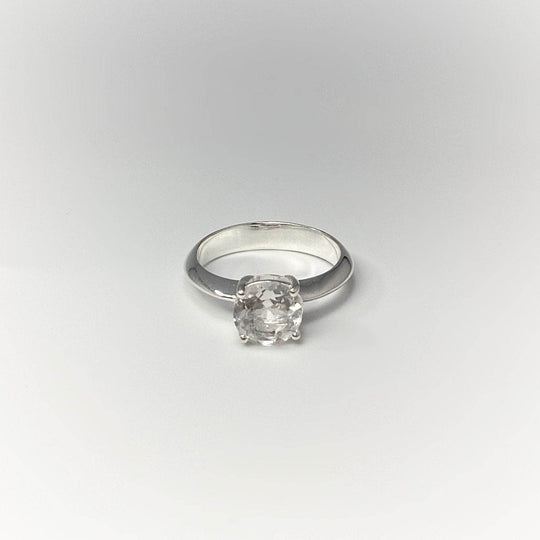 Clear Quartz Ring-Rocks and Gems Canada