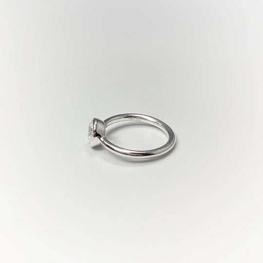 Clear Quartz Ring-Rocks and Gems Canada