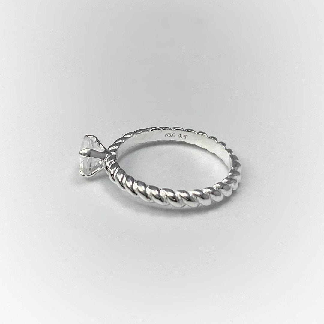Clear Quartz Ring-Rocks and Gems Canada