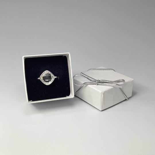 Clear Quartz Ring-Rocks and Gems Canada