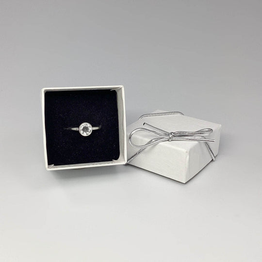 Clear Quartz Ring-Rocks and Gems Canada