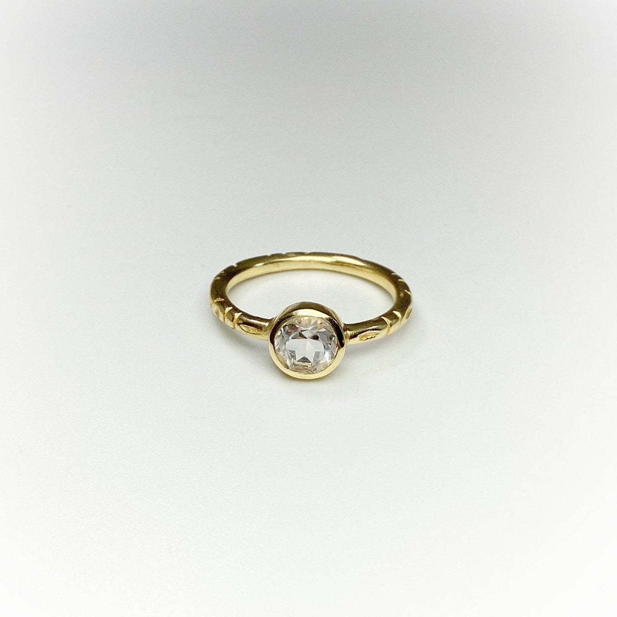 Clear Quartz Ring-Rocks and Gems Canada