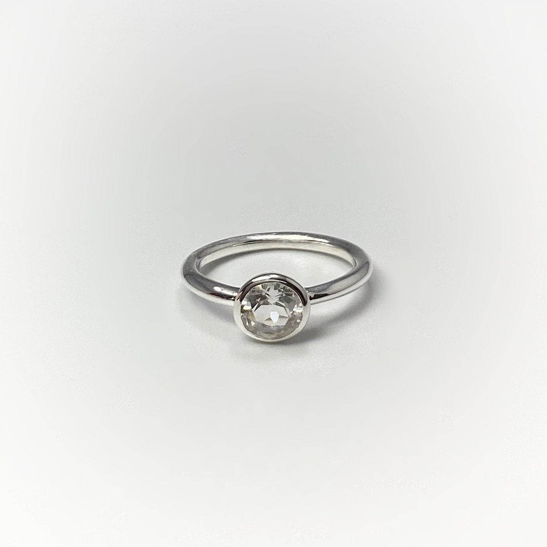 Clear Quartz Ring-Rocks and Gems Canada