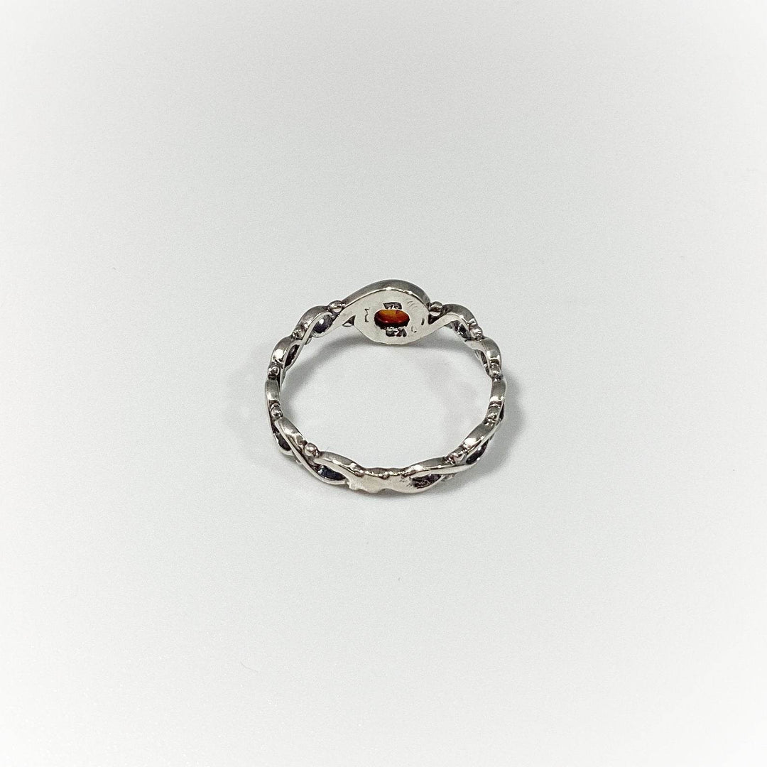 Cognac Amber Ring-Rocks and Gems Canada