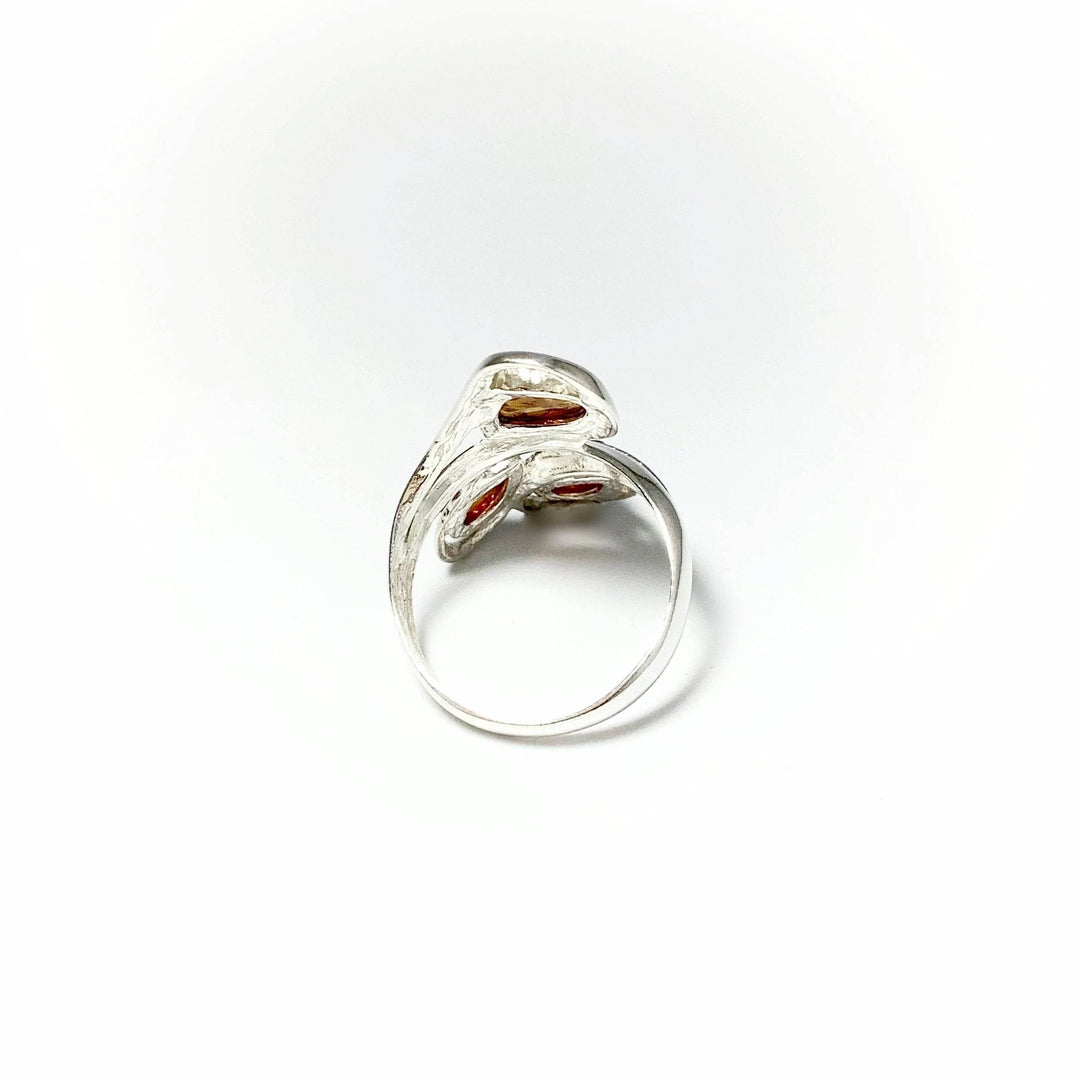 Cognac Amber Ring-Rocks and Gems Canada