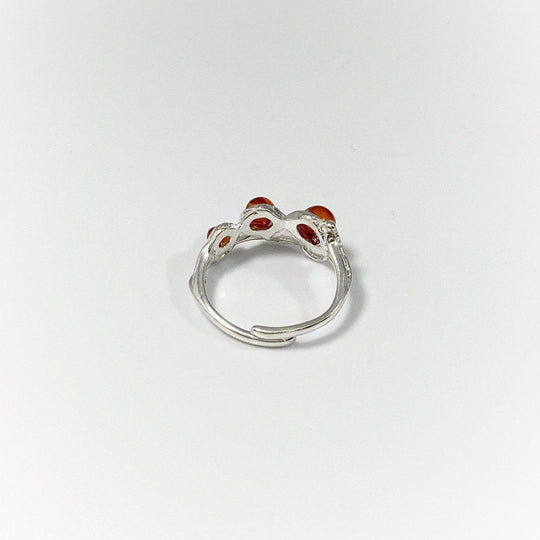 Cognac Amber Ring-Rocks and Gems Canada