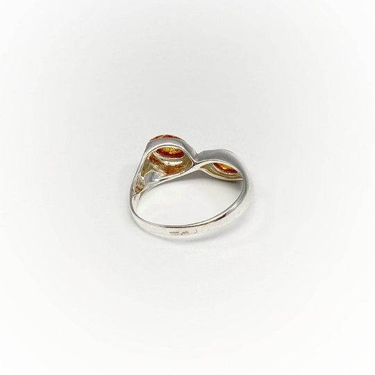 Cognac Amber Ring-Rocks and Gems Canada
