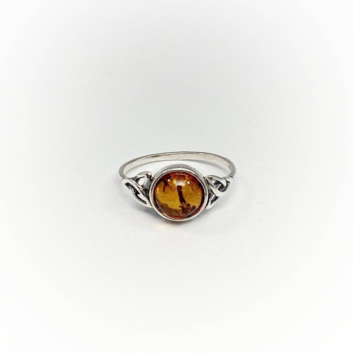 Cognac Amber Ring-Rocks and Gems Canada