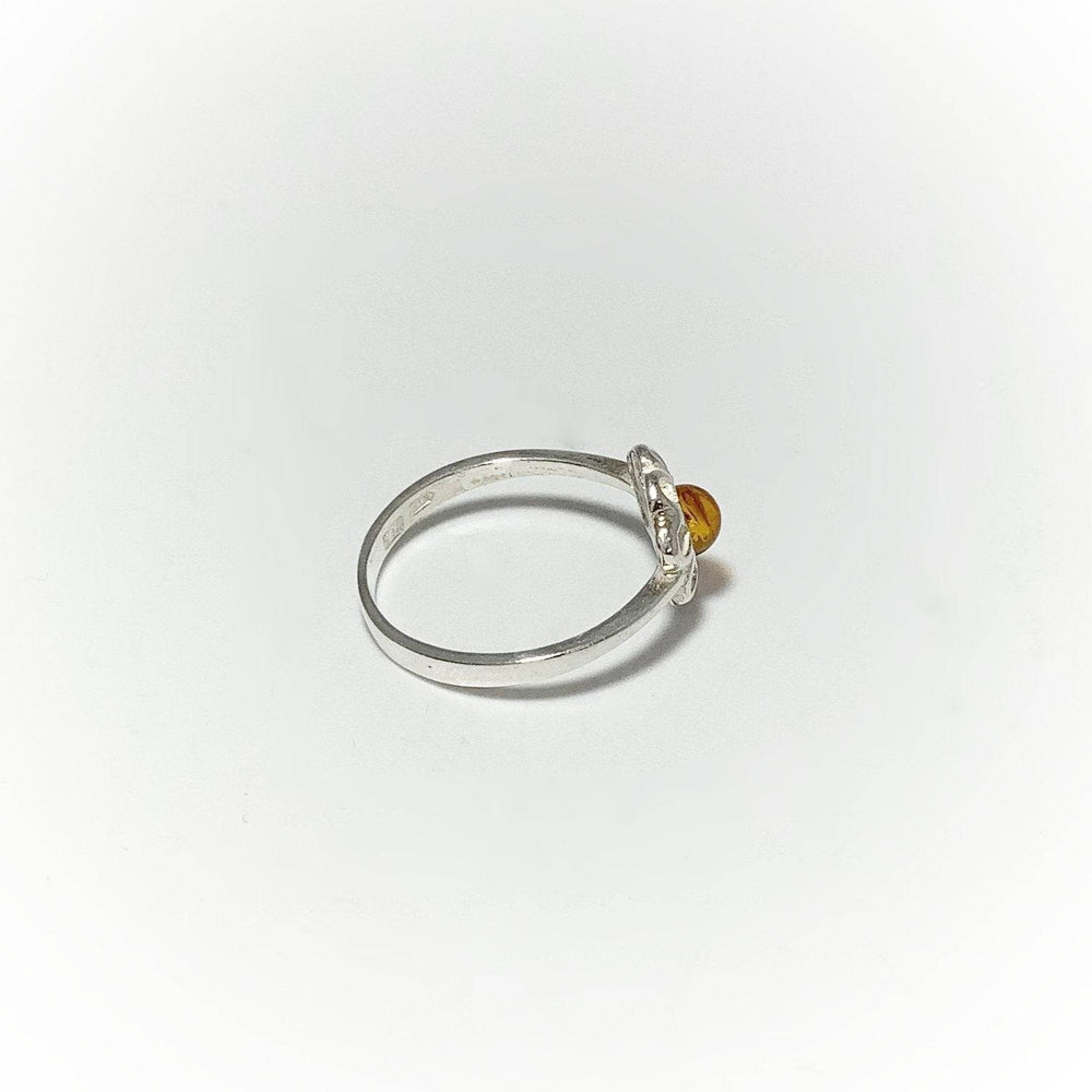 Cognac Amber Ring - Small Sizes-Rocks and Gems Canada