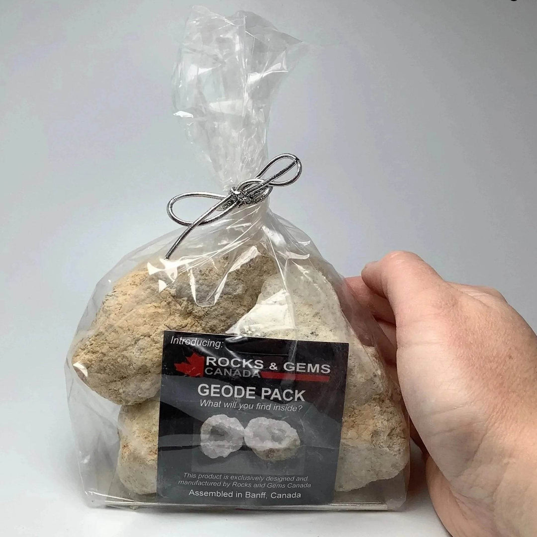 Crack your Geode Pack-Rocks and Gems Canada