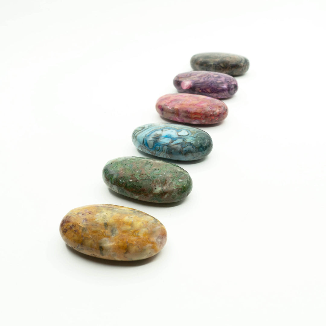 Crazy Lace Agate Gratitude Stone-Rocks and Gems Canada