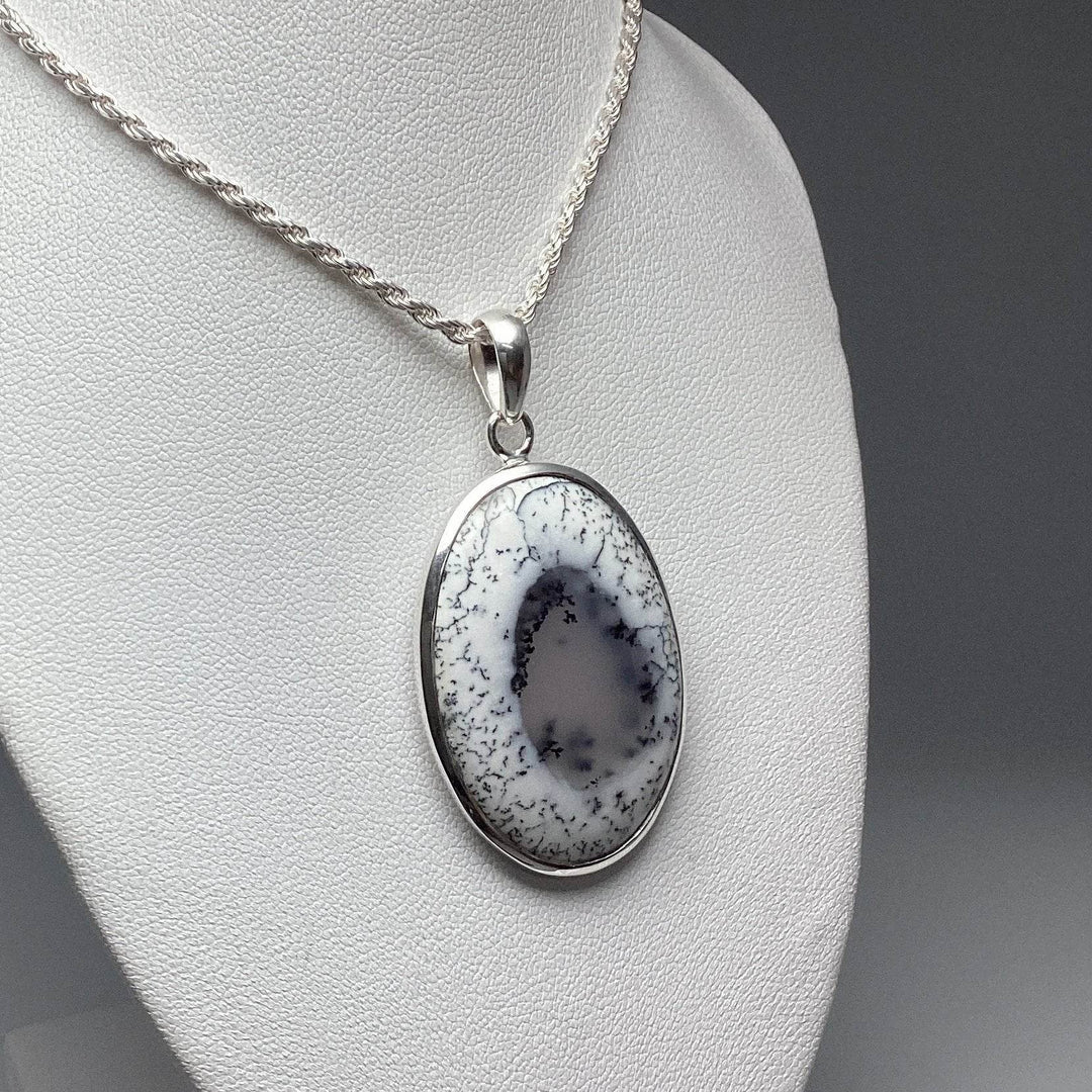 Dendritic Opal Pendant-Rocks and Gems Canada