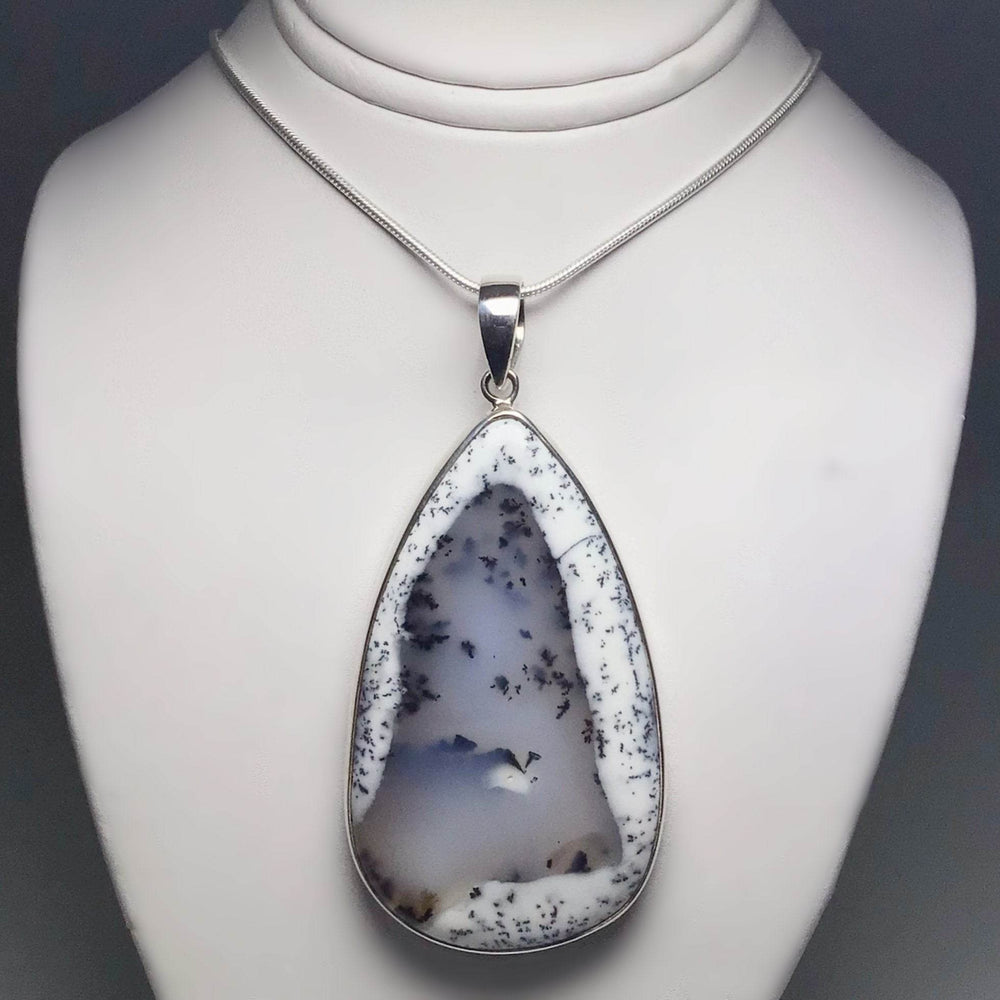 Dendritic Opal Pendant-Rocks and Gems Canada