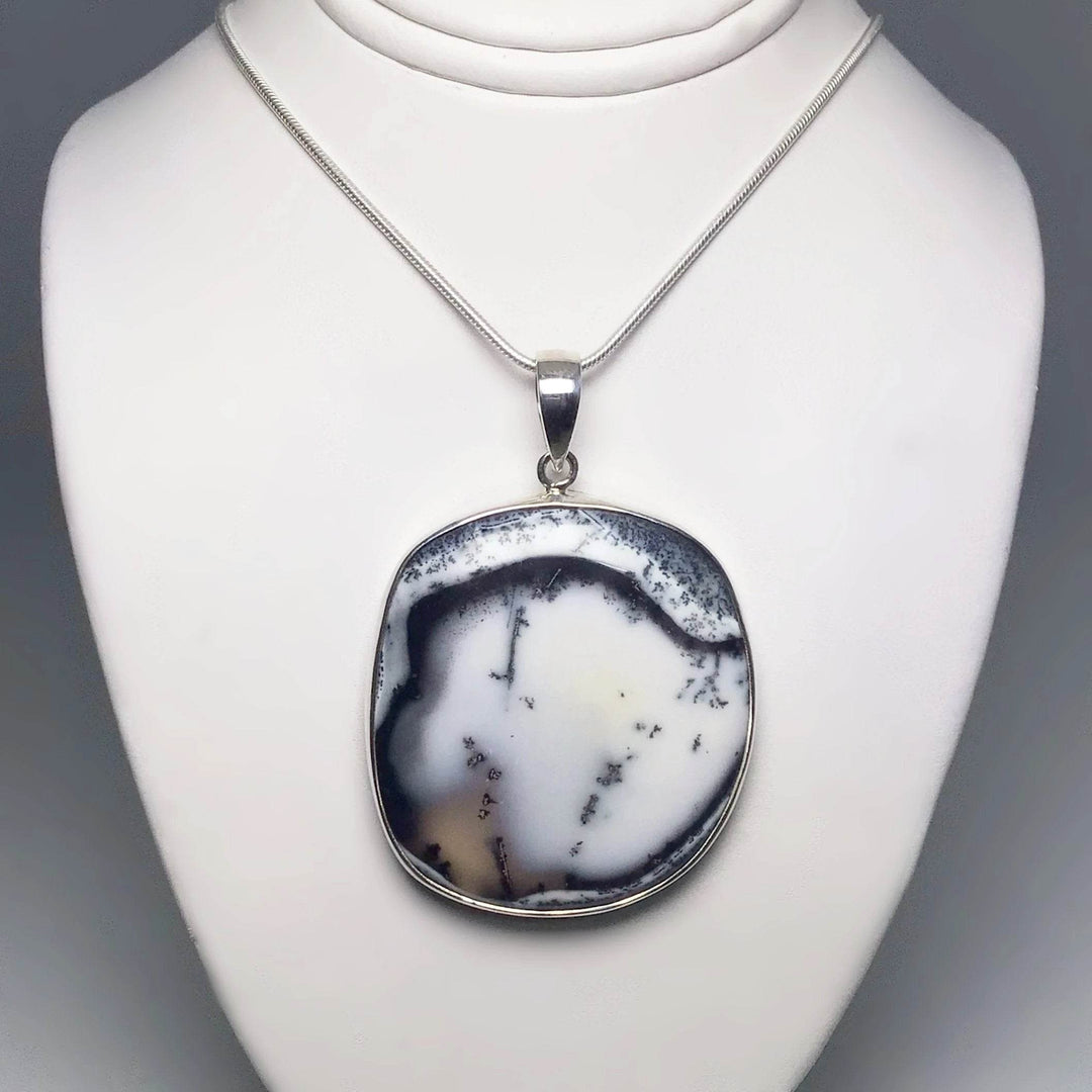 Dendritic Opal Pendant-Rocks and Gems Canada