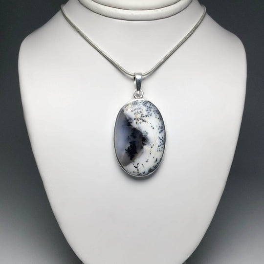 Dendritic Opal Pendant-Rocks and Gems Canada