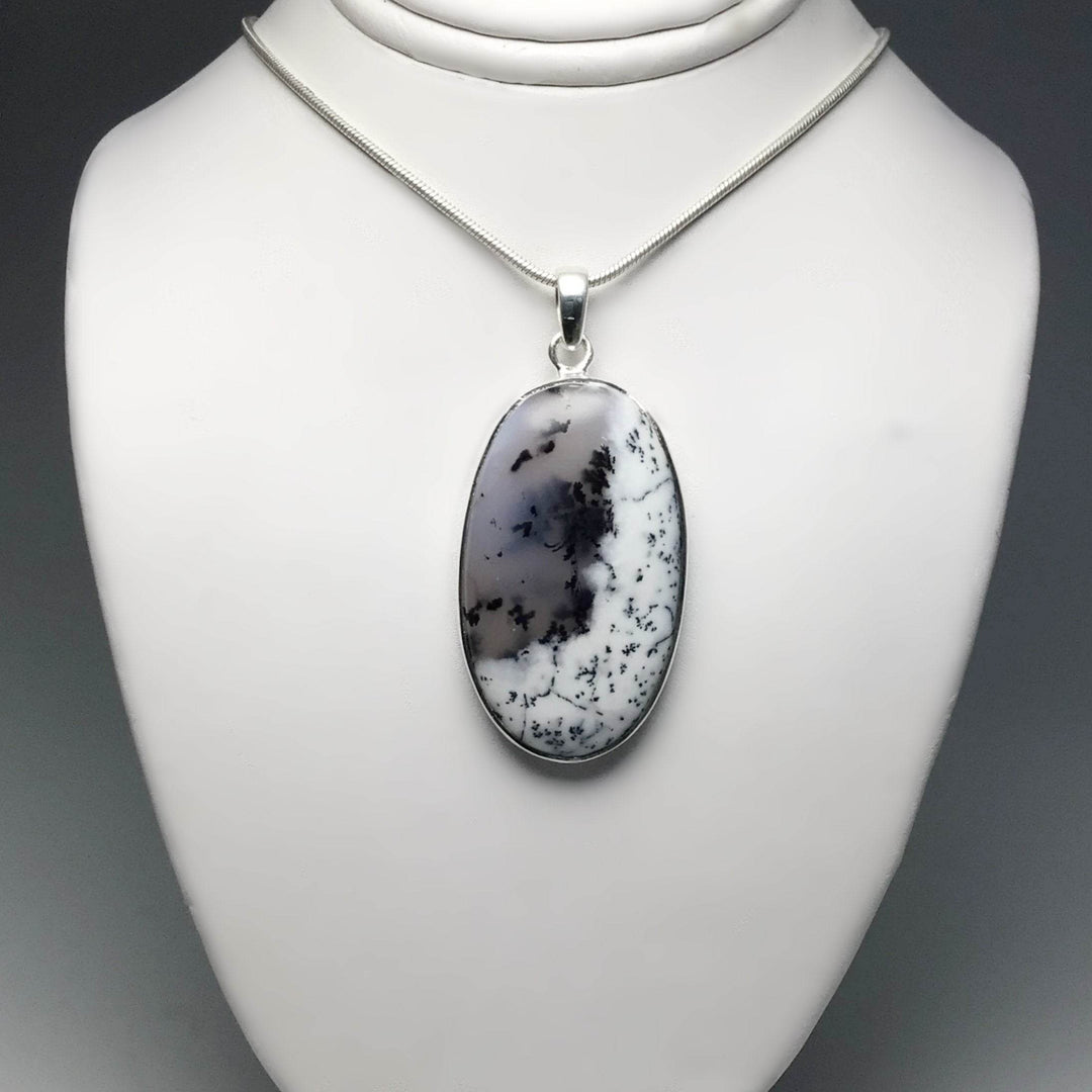 Dendritic Opal Pendant-Rocks and Gems Canada