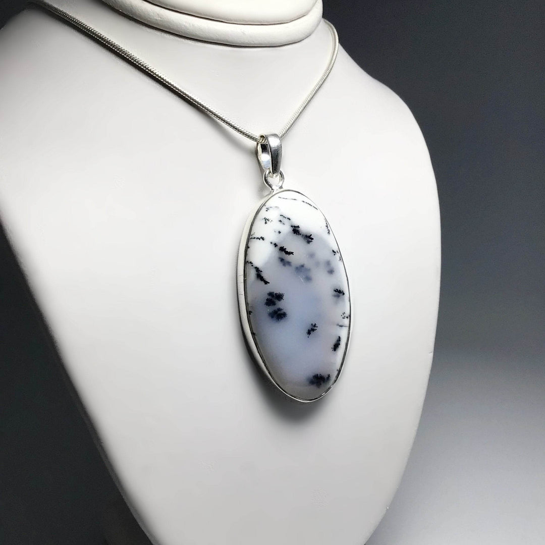 Dendritic Opal Pendant-Rocks and Gems Canada