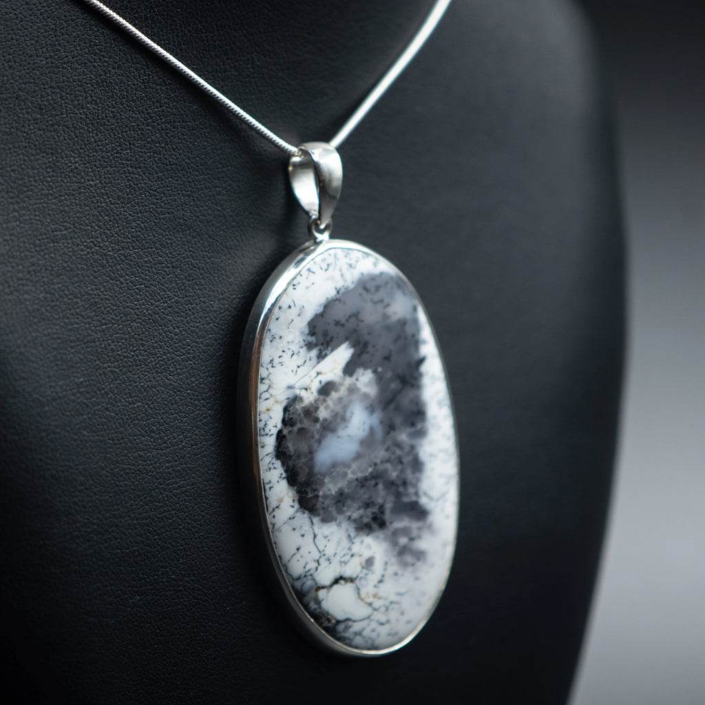 Dendritic Opal Pendant-Rocks and Gems Canada