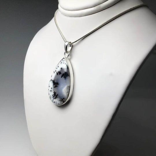 Dendritic Opal Pendant-Rocks and Gems Canada