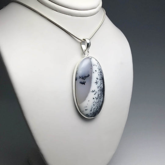 Dendritic Opal Pendant-Rocks and Gems Canada