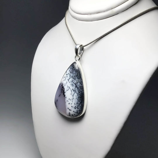 Dendritic Opal Pendant-Rocks and Gems Canada