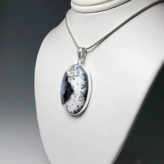 Dendritic Opal Pendant-Rocks and Gems Canada