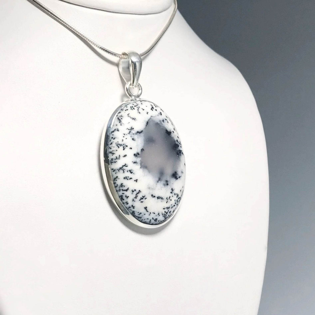 Dendritic Opal Pendant-Rocks and Gems Canada
