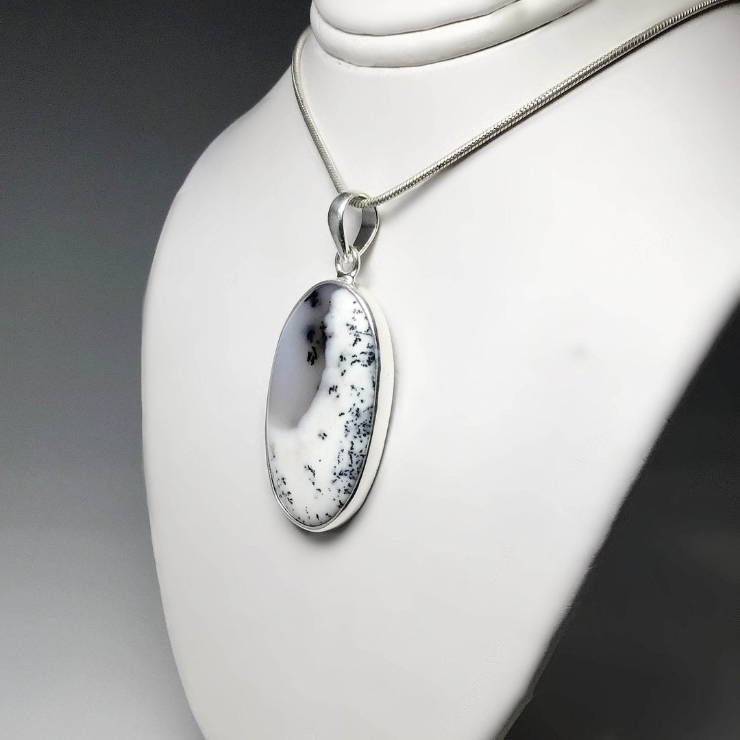 Dendritic Opal Pendant-Rocks and Gems Canada