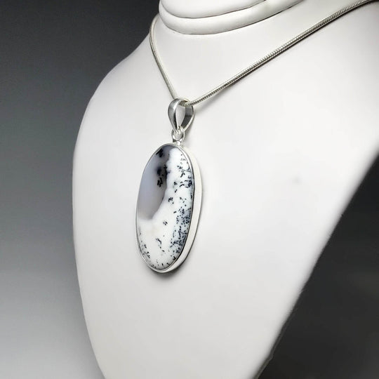Dendritic Opal Pendant-Rocks and Gems Canada