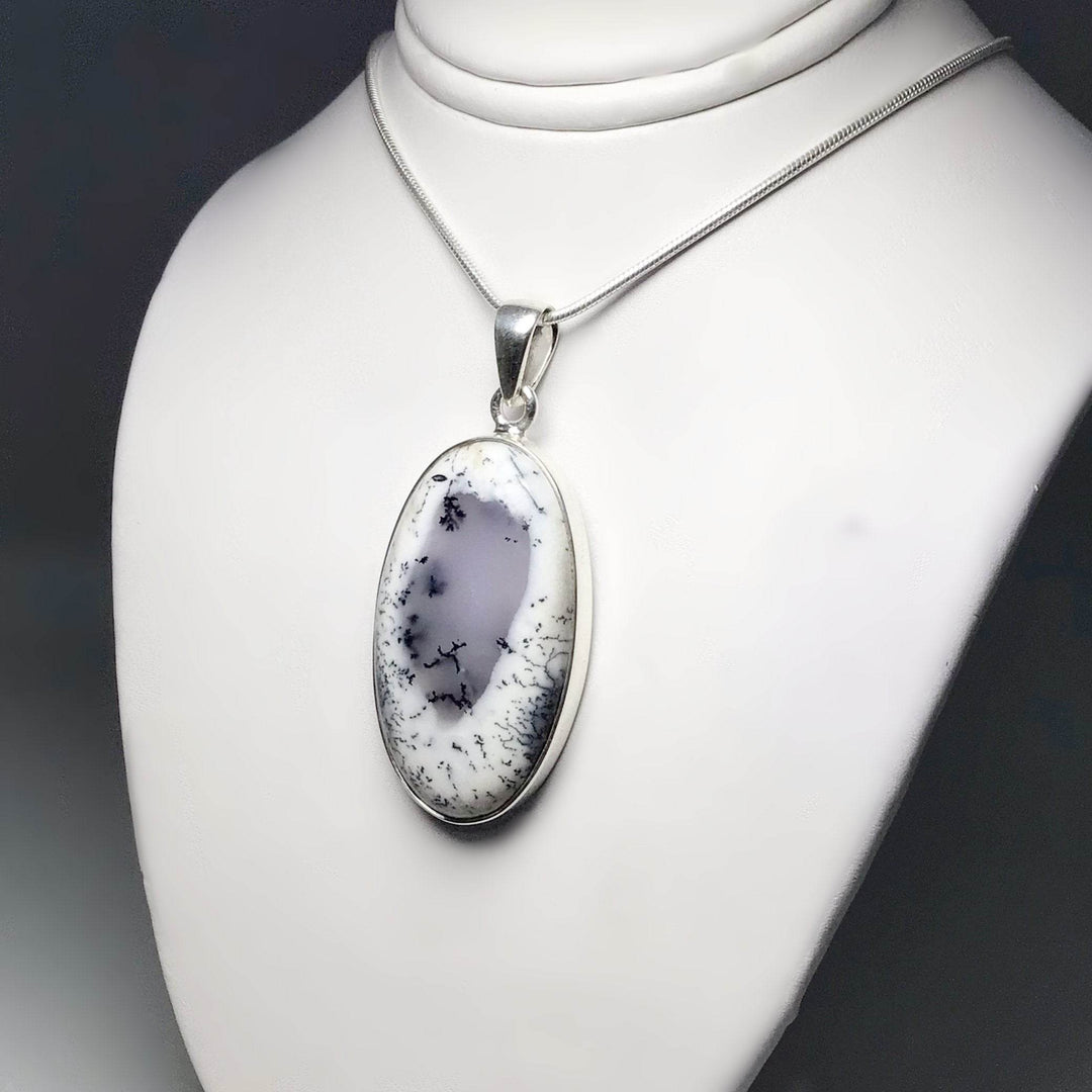 Dendritic Opal Pendant-Rocks and Gems Canada