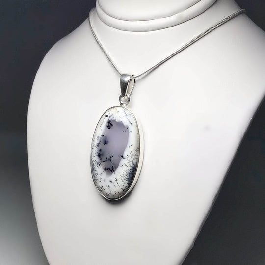 Dendritic Opal Pendant-Rocks and Gems Canada