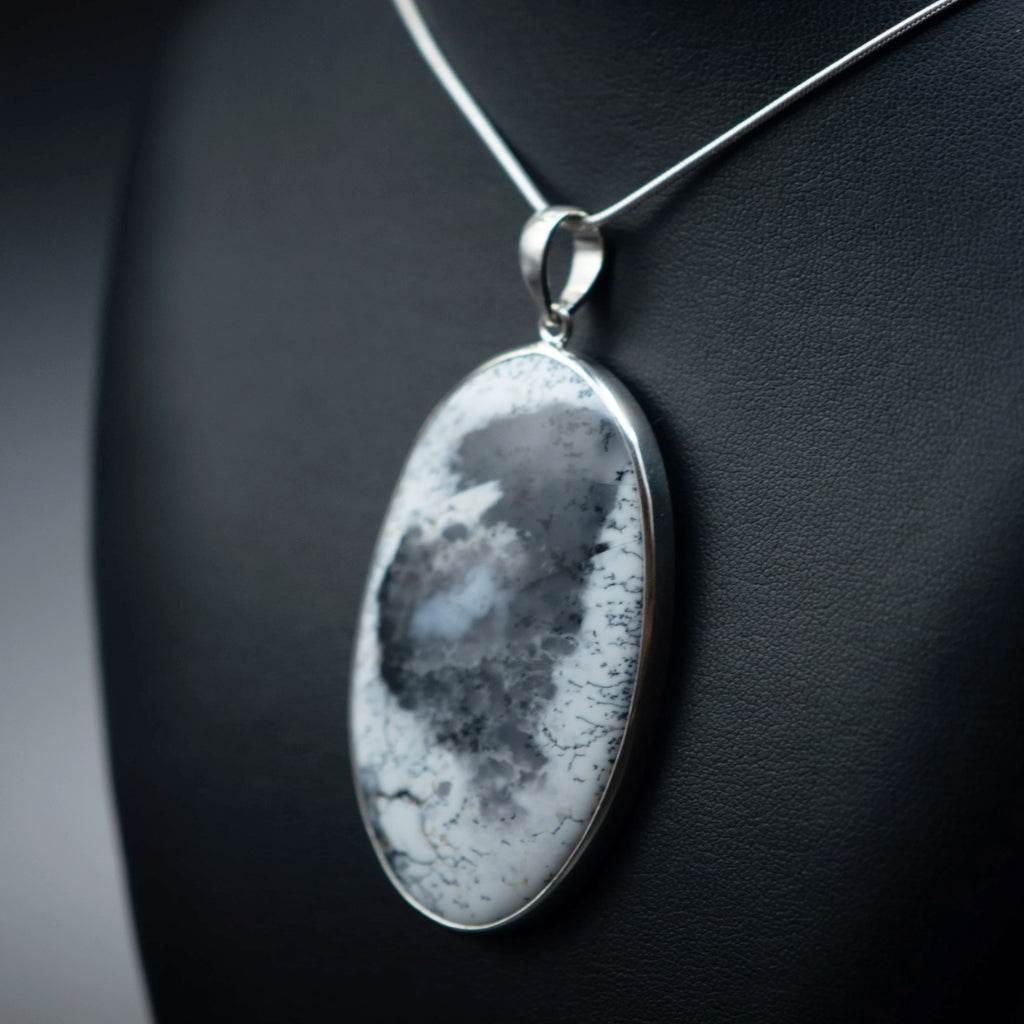 Dendritic Opal Pendant-Rocks and Gems Canada