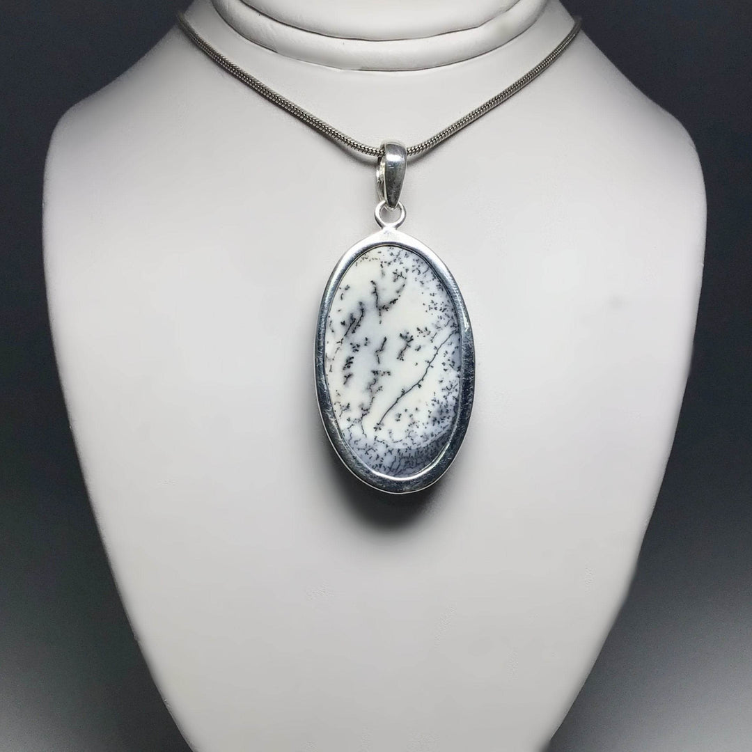 Dendritic Opal Pendant-Rocks and Gems Canada